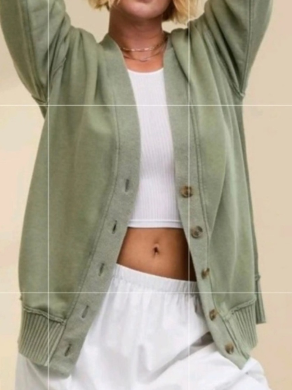 Aerie Button Up Cardigan Size XXS